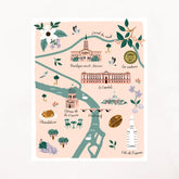 Toulouse - Affiche illustration A3